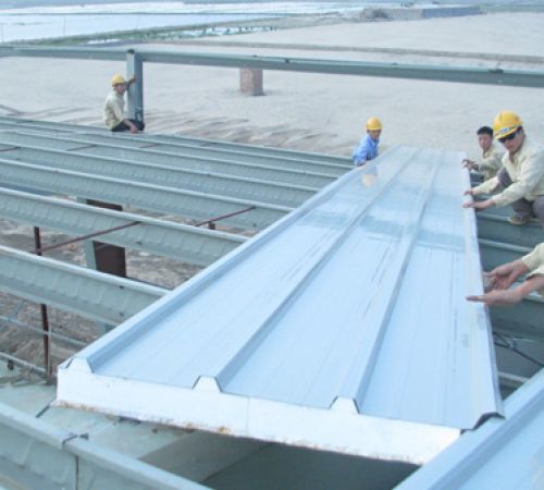 Các loại tôn thường dùng lợp mái cho nhà xưởng