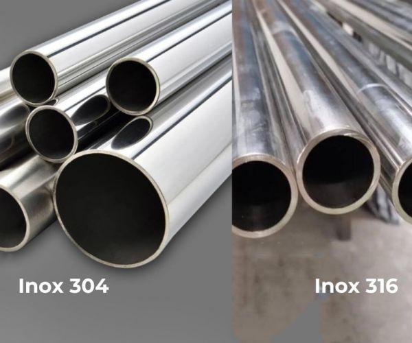 Lựa chọn máng nước, máng xối chất liệu Inox 304 hay Inox 316 ?